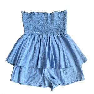 ASOS Strapless Skort Romper